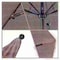 California Umbrella 7.5' Black Aluminum Market Patio Umbrella, Pacifica Taupe 194061335055 - alternate 2